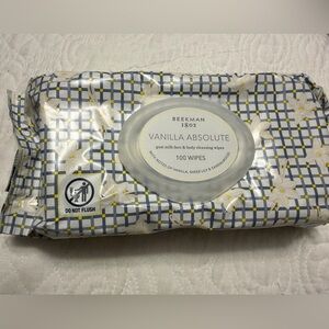 Beekman 1802 Vanilla Absolute Wipes 1 pack 100 wipes in pack